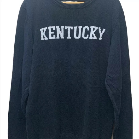 Bruzer Mens Kentucky Print Sweater Black XL - Picture 2 of 11
